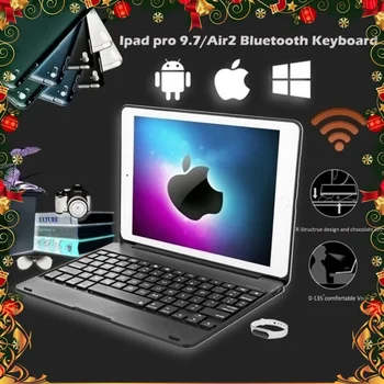 New Upgrade Ultra Slim IPad Pro 9.7 Multifunctional Tablet Bluetooth Keyboard Wireless Bluetooth Flip Keyboard
New Upgrade Ultra Slim IPad Pro 9.7 Multifunctional Tablet Bluetooth Keyboard Wireless Bluetooth Flip Keyboard