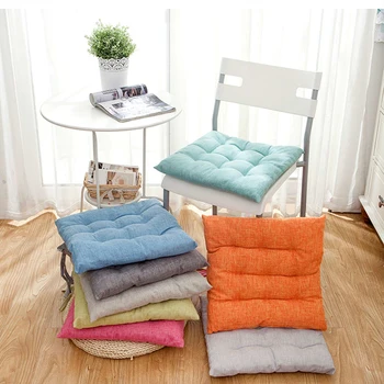 Cotton hemp soft and thick cushion chair cushion tied on the chair dining room kitchen office decoration
Cotton hemp soft and thick cushion chair cushion tied on the chair dining room kitchen office decoration