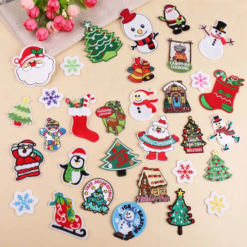 1Pcs Christmas Style Xmas Decor Embroidery Patch Heat Transfer Iron On Sew On Patches for DIY Clothes Decorative Appliques 47278
1Pcs Christmas Style Xmas Decor Embroidery Patch Heat Transfer Iron On Sew On Patches for DIY Clothes Decorative Appliques 47278