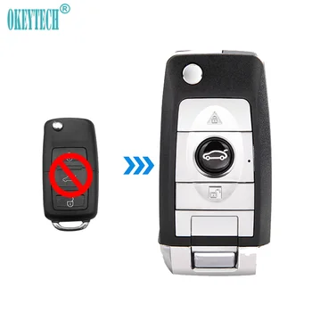 OkeyTech 3 Buttons Modified Folding Flip Car Key Shell Cover For Volkswagen V W Golf 7 Jetta Passat Beetle Polo Bora Uncut Blade 
OkeyTech 3 Buttons Modified Folding Flip Car Key Shell Cover For Volkswagen V W Golf 7 Jetta Passat Beetle Polo Bora Uncut Blade