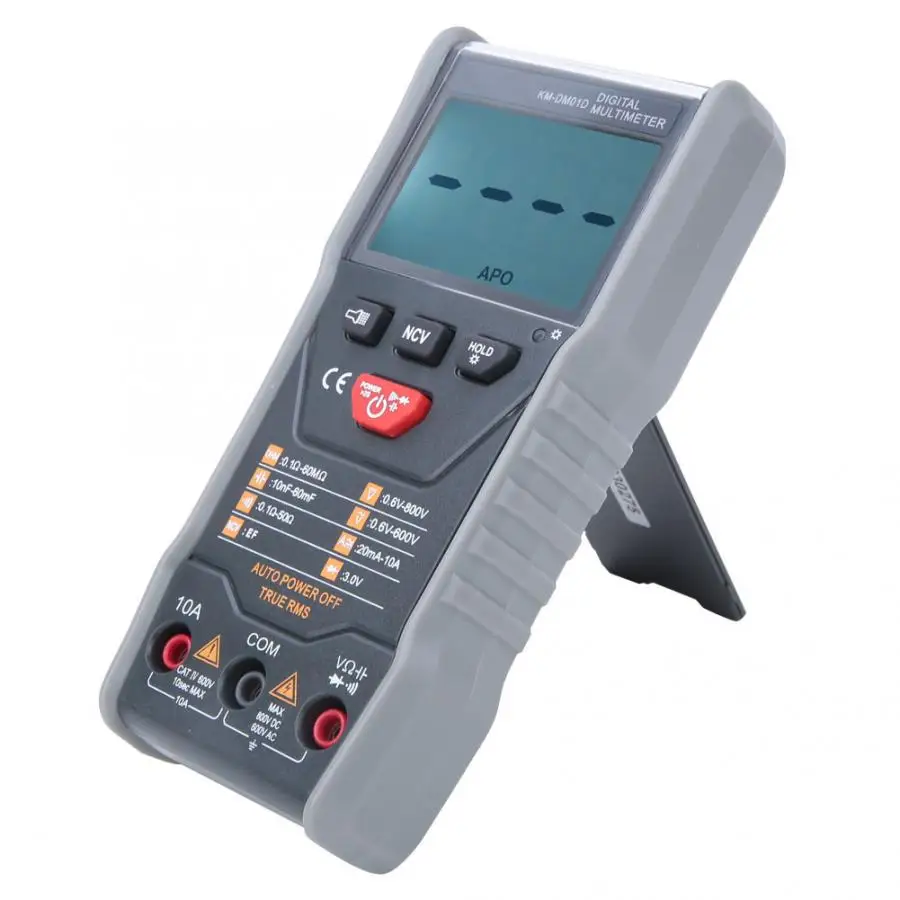 Multimeter High Accuracy Intelligent Digital Multimeter True RMS NCV Measurement with 6000 Count Digital Multimeter
Multimeter High Accuracy Intelligent Digital Multimeter True RMS NCV Measurement with 6000 Count Digital Multimeter