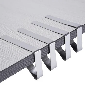 6 Pcs Stainless Steel Table Cover Cloth Clip Steel Tablecloth Clip Clamp Holder Wedding Wedding Decoration Party Supplies 
6 Pcs Stainless Steel Table Cover Cloth Clip Steel Tablecloth Clip Clamp Holder Wedding Wedding Decoration Party Supplies