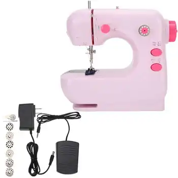 Portable Table Sewing Machine Overlock Multifunctional Embroidery Tool Mini Hand Sewing Machine Quick Handy Stitch Sewing Tool
Portable Table Sewing Machine Overlock Multifunctional Embroidery Tool Mini Hand Sewing Machine Quick Handy Stitch Sewing Tool