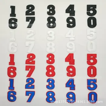 100pcs/lot Cloth Sticker Embroidery Patches Black White Red Blue Numbers Decoration Diy Clothes Digital Decal Heat Transfer
100pcs/lot Cloth Sticker Embroidery Patches Black White Red Blue Numbers Decoration Diy Clothes Digital Decal Heat Transfer
