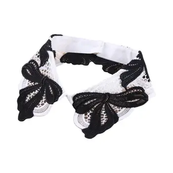 Women Fashion Bow Style Fake Collar Detachable Net Mesh Lapel Necklace Neckwear
Women Fashion Bow Style Fake Collar Detachable Net Mesh Lapel Necklace Neckwear