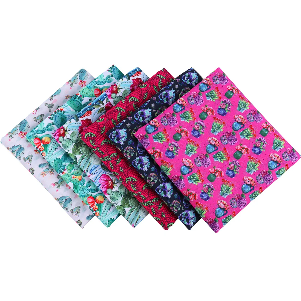 50*145CM cactus pattern Polyester cotton Fabric Patchwor Printed for Tissue Kids Home Textile for Sewing Doll Dress Curtain
50*145CM cactus pattern Polyester cotton Fabric Patchwor Printed for Tissue Kids Home Textile for Sewing Doll Dress Curtain