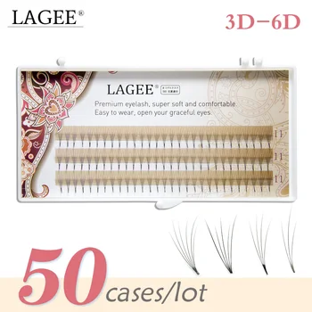 LAGEE 50 cases Eyelash Extensions 3D-6D Premade Volume fans soft and natural 0.07C Russian volume False eyelashes Wholesale
LAGEE 50 cases Eyelash Extensions 3D-6D Premade Volume fans soft and natural 0.07C Russian volume False eyelashes Wholesale