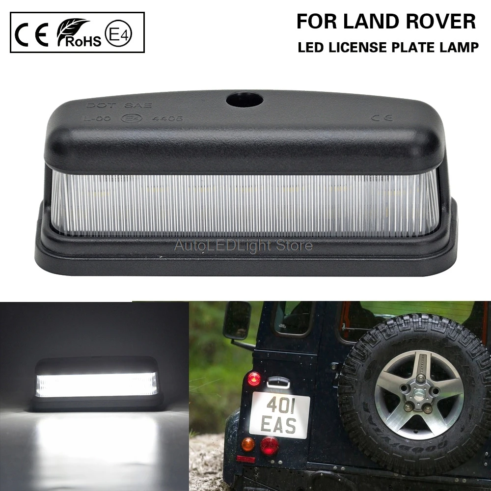 2Pcs/Set License Plate Light For Land Rover Series 2, 2A & 3 All ModelsDefender 90/110/130 All Models
2Pcs/Set License Plate Light For Land Rover Series 2, 2A & 3 All ModelsDefender 90/110/130 All Models