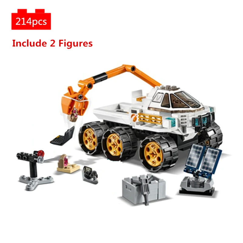 2020 New City Space Rover Testing Drive Building Blocks kit Bricks Rocket vehicle Cosmonaut Model Kids Toys for Children gift
2020 New City Space Rover Testing Drive Building Blocks kit Bricks Rocket vehicle Cosmonaut Model Kids Toys for Children gift