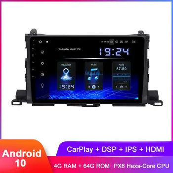 10.2" IPS Display Android 10 Car Stereo GPS For Highlander 2015 2016 2017 2018 In Dash 1 Din Auto Radio WiFi DSP Audio Video
10.2" IPS Display Android 10 Car Stereo GPS For Highlander 2015 2016 2017 2018 In Dash 1 Din Auto Radio WiFi DSP Audio Video