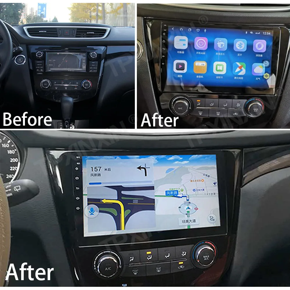 128G Android10 PX6 is Suitable for Nissan X-Trail Qashqai 2013 GPS Navigation Car Radio Video Stereo Multi-function CarPlay Host
128G Android10 PX6 is Suitable for Nissan X-Trail Qashqai 2013 GPS Navigation Car Radio Video Stereo Multi-function CarPlay Host