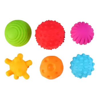 6pcs Toys Colorful Plastic Soft Perception Funny Massage Toys Bathing Toys for Infant Newborn Baby
6pcs Toys Colorful Plastic Soft Perception Funny Massage Toys Bathing Toys for Infant Newborn Baby
