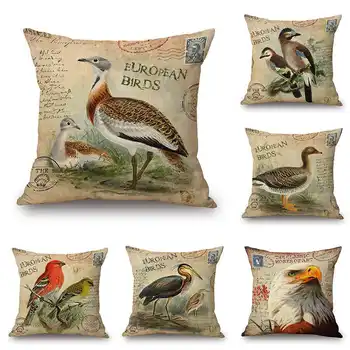 Fashion Bird 18" Cotton Linen Pillow Case Waist Cushion Case Room Gifts Office Home House Sofa Chair Decor
Fashion Bird 18" Cotton Linen Pillow Case Waist Cushion Case Room Gifts Office Home House Sofa Chair Decor