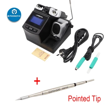 JBC CD-2SHE Precision Soldering Station 2S Fast Heating with T210-A Handle Soldering Iron Kit for Cell Phone Motherboard Repair
JBC CD-2SHE Precision Soldering Station 2S Fast Heating with T210-A Handle Soldering Iron Kit for Cell Phone Motherboard Repair