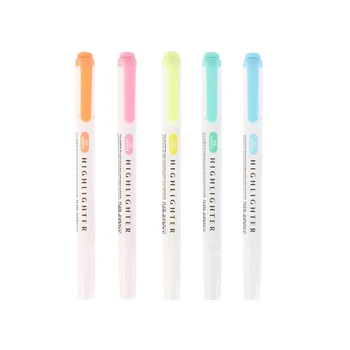 Multicolor Highlighter Pen Creative Multi-Function Dual-Tip Art Marker Pen Painting Pen Fluorescent Pen School Office Supplies
Multicolor Highlighter Pen Creative Multi-Function Dual-Tip Art Marker Pen Painting Pen Fluorescent Pen School Office Supplies