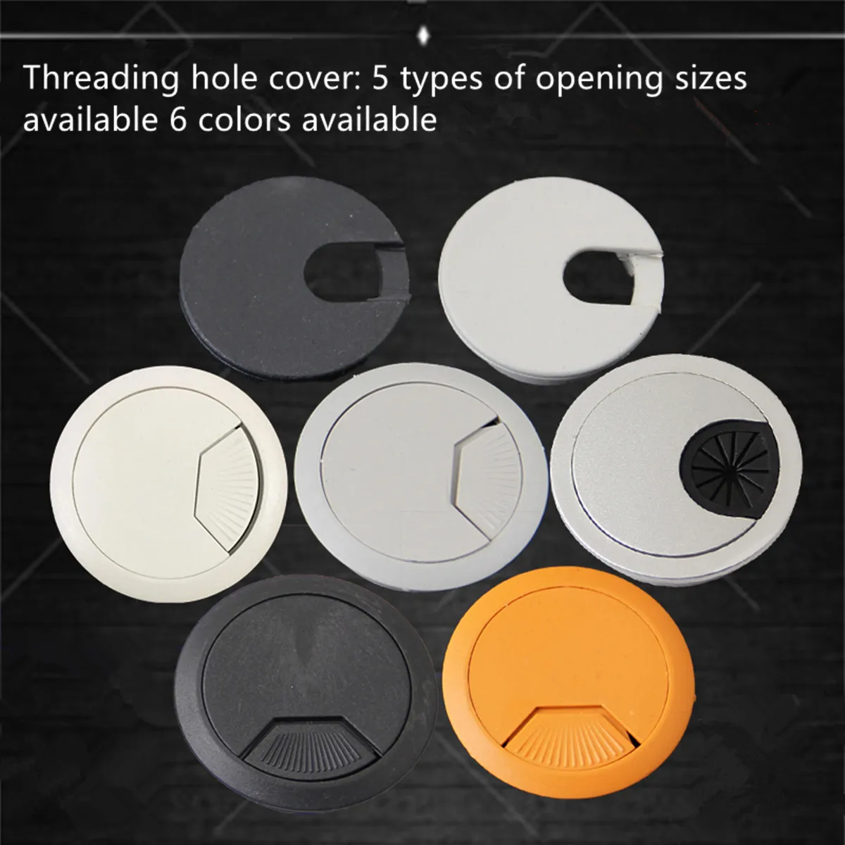 Computer desktop office threading hole cover square round desktop cable line desk over hole cable box decorative cover ring
Computer desktop office threading hole cover square round desktop cable line desk over hole cable box decorative cover ring