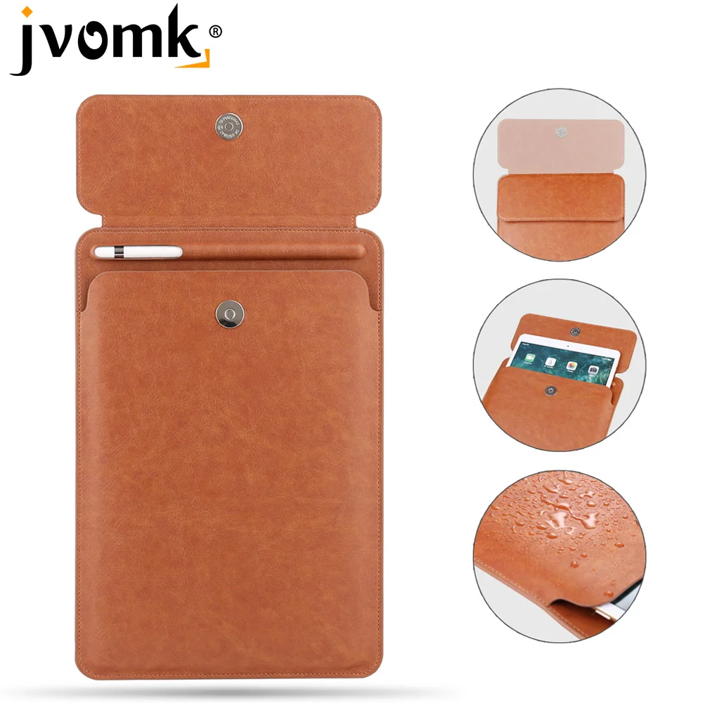 Button pocket Sleeve Cover for iPad Pro 10.5 Pouch Bag with Pencil Slot case for iPad Pro 9.7 and for new ipad 11 2018 Release
Button pocket Sleeve Cover for iPad Pro 10.5 Pouch Bag with Pencil Slot case for iPad Pro 9.7 and for new ipad 11 2018 Release