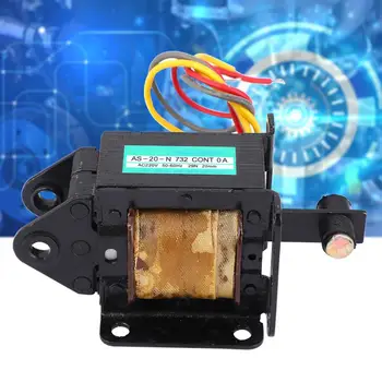 AS-20N AC Tractive Electromagnet Solenoid Magnet 220VAC 29N Stroke 20mm AC Electromagnet
AS-20N AC Tractive Electromagnet Solenoid Magnet 220VAC 29N Stroke 20mm AC Electromagnet