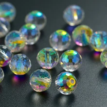 Crystal AB Rondelle faceted Crystal Glass Beads Loose Spacer Round for Jewelry Making Beads Fits for DIY Necklace Bracelet Craft
Crystal AB Rondelle faceted Crystal Glass Beads Loose Spacer Round for Jewelry Making Beads Fits for DIY Necklace Bracelet Craft