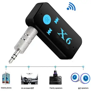 New X6 Mini 3.5MM Jack AUX Audio MP3 Music Bluetooth Receiver Car Kit Wireless Handsfree Speaker Headphone Adapter for iphone 
New X6 Mini 3.5MM Jack AUX Audio MP3 Music Bluetooth Receiver Car Kit Wireless Handsfree Speaker Headphone Adapter for iphone
