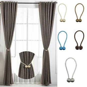2pcs Magnetic Pearl Ball Curtain Tiebacks Tie Backs Holdbacks Buckle Clips Curtain Rods Decorative Accessoires
2pcs Magnetic Pearl Ball Curtain Tiebacks Tie Backs Holdbacks Buckle Clips Curtain Rods Decorative Accessoires
