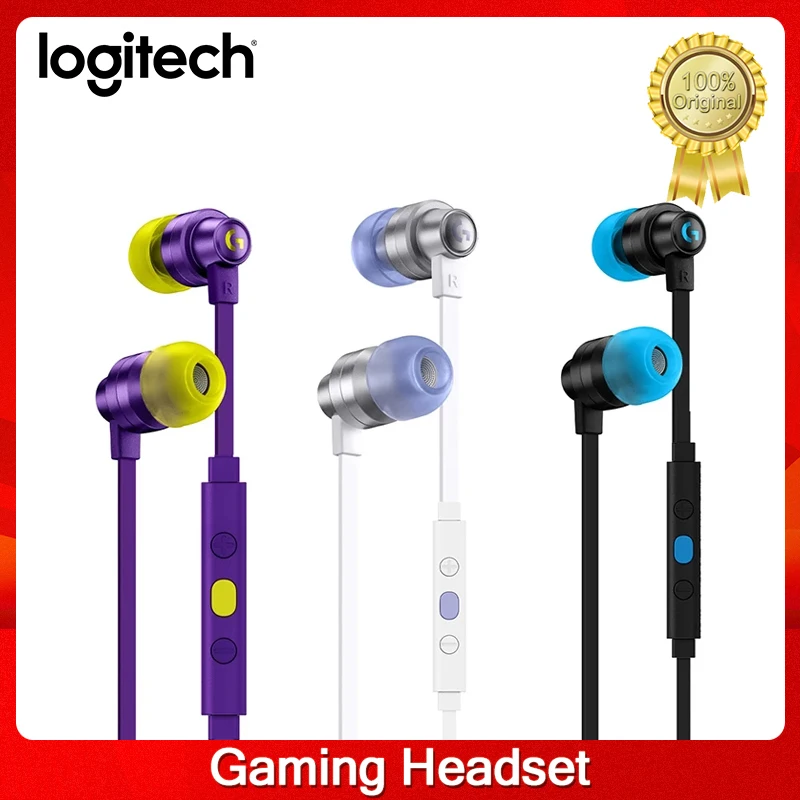 New Logitech G333 KDA in-ear 3.5MM Type-c wired gaming headset with microphone For computers smart phones Xbox | Электроника