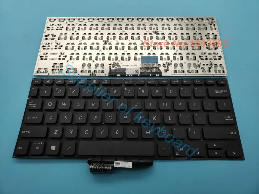 Клавиатура с английской раскладкой для ноутбука ASUS VIVOBOOK X430 X430FA X430FN X430U S430FA S430FN S430U, Черная/серебристая
Клавиатура с английской раскладкой для ноутбука ASUS VIVOBOOK X430 X430FA X430FN X430U S430FA S430FN S430U, Черная/серебристая