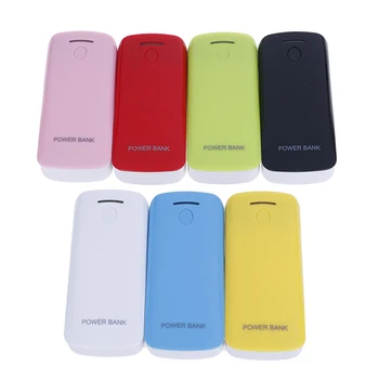 DIY Power Bank Case 2x 18650 Battery Charger External Box With LED Flashlight 7 Colors
DIY Power Bank Case 2x 18650 Battery Charger External Box With LED Flashlight 7 Colors