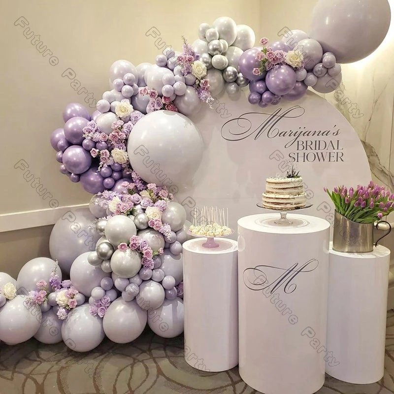163pcs Doubled Macar Purple Balloon Garland Valentines Day Wedding Decoration Grey Ballons Arch Birthday Party Baby Shower Decor
163pcs Doubled Macar Purple Balloon Garland Valentines Day Wedding Decoration Grey Ballons Arch Birthday Party Baby Shower Decor