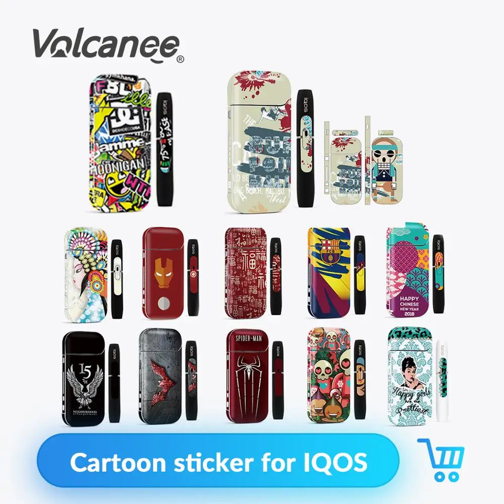 Volcanee Cartoon Sticker Case for IQOS Cover Sticker Protection Stickers for IQOS 2.4 Plus E Cigarette Box Mod Sticker Vape Case
Volcanee Cartoon Sticker Case for IQOS Cover Sticker Protection Stickers for IQOS 2.4 Plus E Cigarette Box Mod Sticker Vape Case