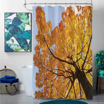 Shower Curtains red and Grey Leaves,Autumn Maple Tree from Bottom to Top View Environment Flora Season November Print,Orange
Shower Curtains red and Grey Leaves,Autumn Maple Tree from Bottom to Top View Environment Flora Season November Print,Orange