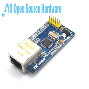 Network Module W5500 full hardware TCP/IP protocol stack Ethernet 51 STM32 microcontroller program over W5100
Network Module W5500 full hardware TCP/IP protocol stack Ethernet 51 STM32 microcontroller program over W5100