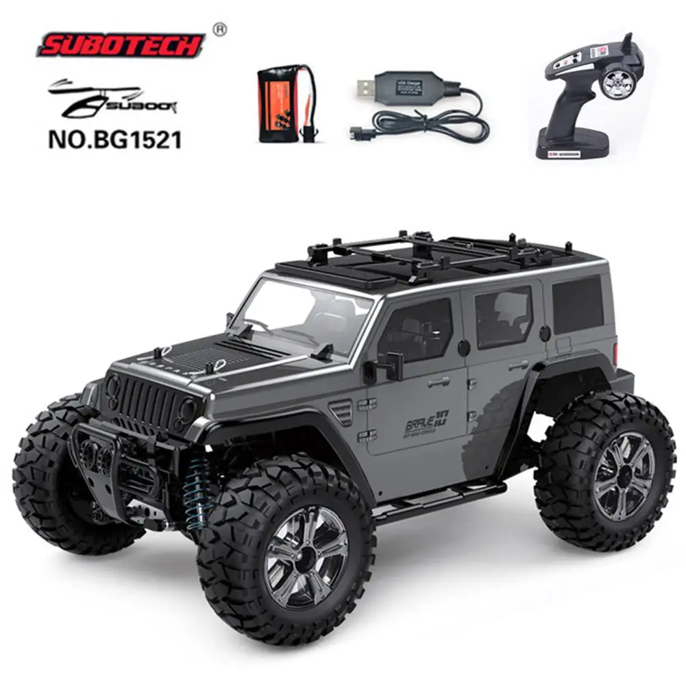 Subotech BG1521 Golory RC Car 1/14 2.4G 4WD 22km/h Proportional Control Buggy Off-road Vehicle Climbing Car RC Toys Gifts
Subotech BG1521 Golory RC Car 1/14 2.4G 4WD 22km/h Proportional Control Buggy Off-road Vehicle Climbing Car RC Toys Gifts