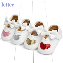 Cute Baby PU Leather First Walkers Baby Girl Moccasins Shoes Bowknot Heart Loving Newborn Soft Soled Non-slip Footwear Crib Shoe
Cute Baby PU Leather First Walkers Baby Girl Moccasins Shoes Bowknot Heart Loving Newborn Soft Soled Non-slip Footwear Crib Shoe