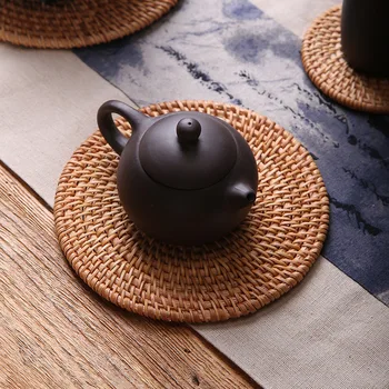 Round Natural Rattan Coasters Handmade Bowl Pad Insulation Placemats Table Padding Cup Mats Drinks Crafts Kitchen Decoration
Round Natural Rattan Coasters Handmade Bowl Pad Insulation Placemats Table Padding Cup Mats Drinks Crafts Kitchen Decoration
