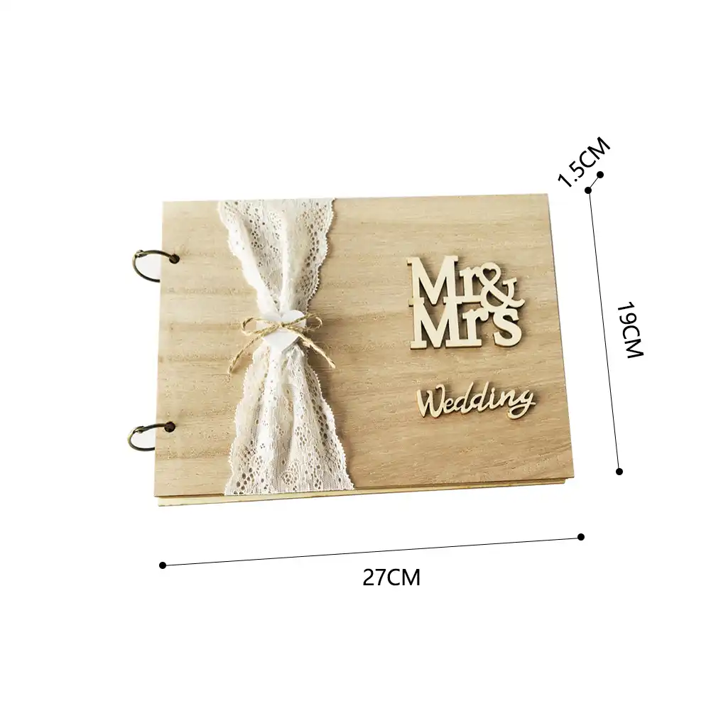 couples basswood pages diy names signature anniversary wedding