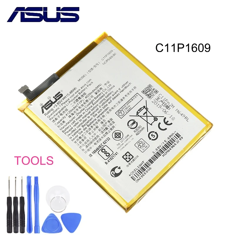 Original ASUS High Capacity C11P1609 Battery For ASUS Zenfone 3 max 5.5" ZC553KL X00DDA Zenfone 4 max 5.2" ZC520KL X00HD 4020mAh
Original ASUS High Capacity C11P1609 Battery For ASUS Zenfone 3 max 5.5" ZC553KL X00DDA Zenfone 4 max 5.2" ZC520KL X00HD 4020mAh