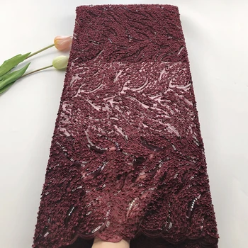 Bridal wine African french net sequins lace fabrics high quality embroidery stones Nigerian Swiss cord organza tulle mesh lace
Bridal wine African french net sequins lace fabrics high quality embroidery stones Nigerian Swiss cord organza tulle mesh lace