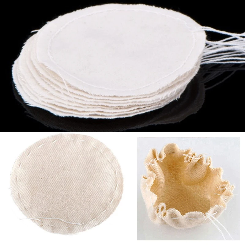 10 pcs of Natural Cotton Cloth Replacement Filter Made of Siphon Coffee Pot Vacuum Cleaner Siphon Cloth Made of Coffee Filter
10 pcs of Natural Cotton Cloth Replacement Filter Made of Siphon Coffee Pot Vacuum Cleaner Siphon Cloth Made of Coffee Filter
