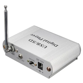 Mini Car Car USB Digital LED SD o Amplifier Amplifier MP3 Decoder SD / MMC Card U Stick FM Radio Player Remote with remote c
Mini Car Car USB Digital LED SD o Amplifier Amplifier MP3 Decoder SD / MMC Card U Stick FM Radio Player Remote with remote c