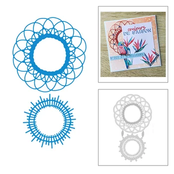 2020 New Circle Shape Bird's Nest Lace Metal Cutting Dies For DIY Edge Embossing Decoration Greeting Card Scrapbooking No Stamps
2020 New Circle Shape Bird's Nest Lace Metal Cutting Dies For DIY Edge Embossing Decoration Greeting Card Scrapbooking No Stamps