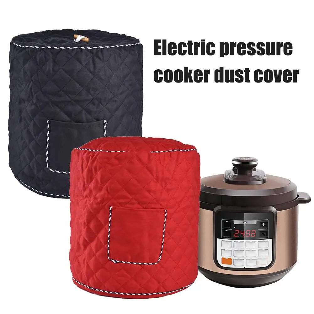Dust Cover for 6Qt//8Qt Pot Pressure Cooker Cover Anti-Static Dust Pressure Cooker Cover Appliance Cover for Electric Pressure Cooker with Front Pocket