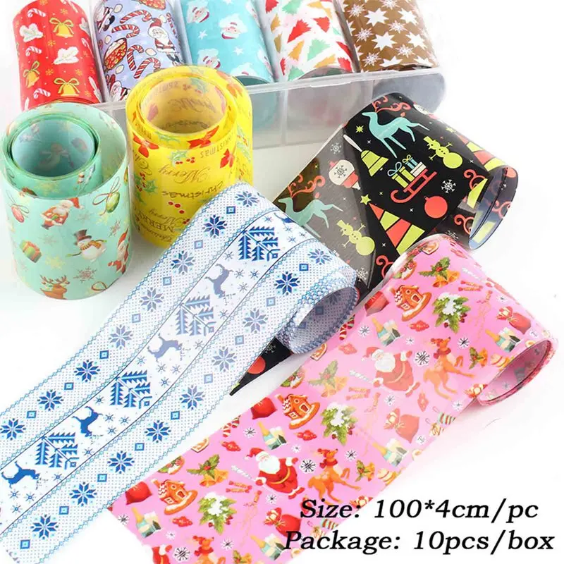 2021 New DIY Christmas Water Decal Nail Art Sticker New Year Elk Snowflake Christmas Series Starry Nail Adhesive Paper
2021 New DIY Christmas Water Decal Nail Art Sticker New Year Elk Snowflake Christmas Series Starry Nail Adhesive Paper
