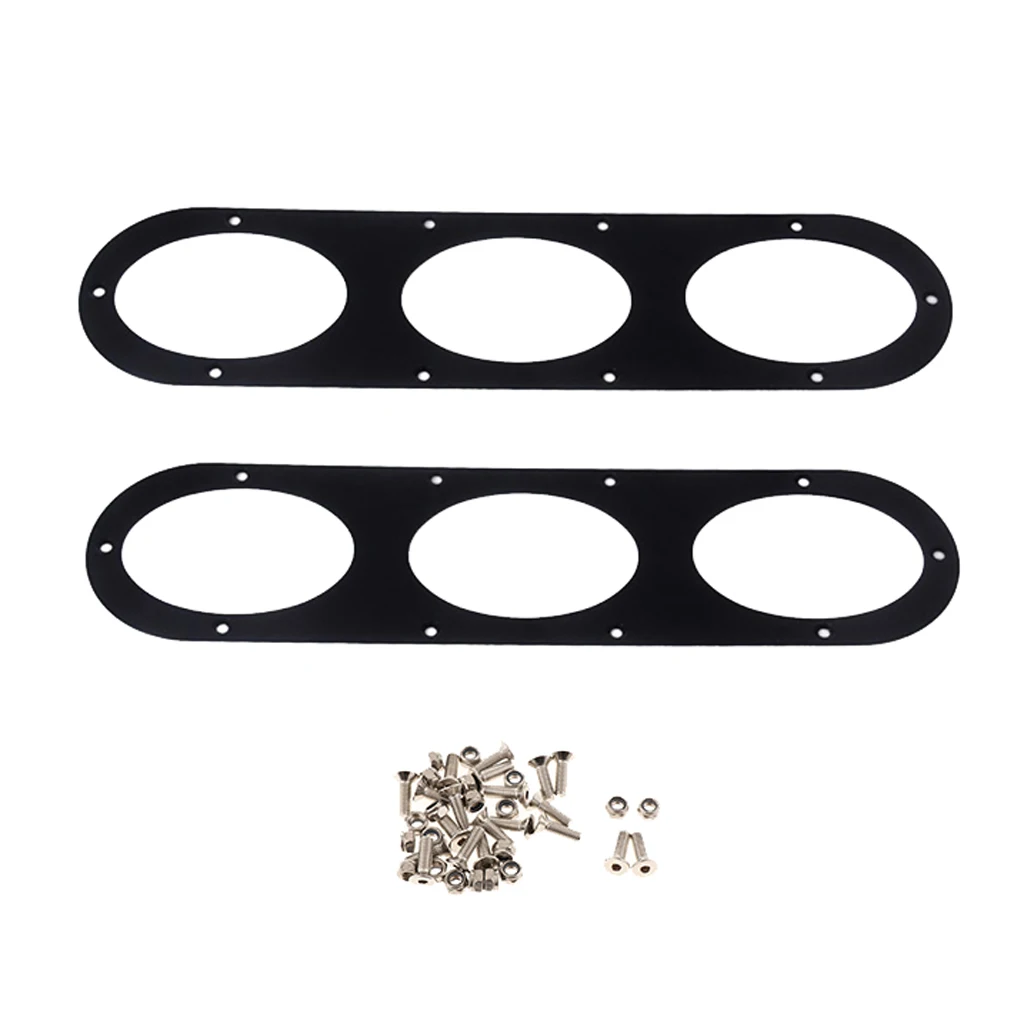 2Pcs Universal Rear Bumper Diffuser Panel Air Diversion Diffuser Panel for Car Race Black with Screw Accessories 390x100x1mm 2Pcs Universal Rear Bumper Diffuser Panel Air Diversion Diffuser Panel for Car Race Black with Screw Accessories 390x100x1mm