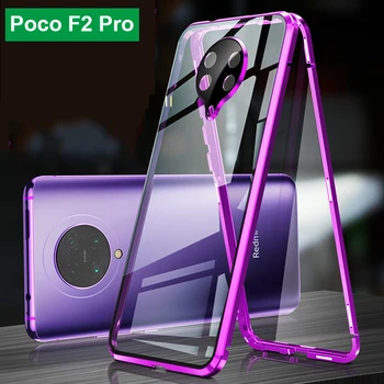 Magnetic Case For Xiaomi Pocophone F2 Pro Case Double-Sided Full Protected Tempered Glass Case on For Redmi K30 Pro Poco F2 Pro 
Magnetic Case For Xiaomi Pocophone F2 Pro Case Double-Sided Full Protected Tempered Glass Case on For Redmi K30 Pro Poco F2 Pro