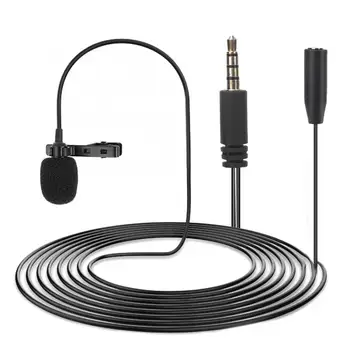 Portable Mini Interview Record Clip-on Microphone with Headphone Jack for Smartphone Camera Computer Mic
Portable Mini Interview Record Clip-on Microphone with Headphone Jack for Smartphone Camera Computer Mic