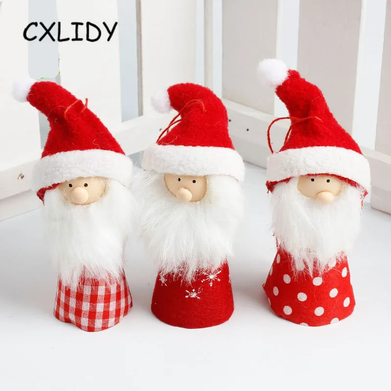 santa claus doll pendant christmas decoration gift christmas