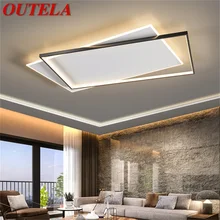OUTELA Nordic Ceiling Light Contemporary Rectangle Lamp Fixtures LED 3 Colors Home For Living Dining Room
OUTELA Nordic Ceiling Light Contemporary Rectangle Lamp Fixtures LED 3 Colors Home For Living Dining Room