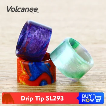 Volcanee Coloful Resin Drip Tip Vape Wide Bore Mouthpiece For V16 Vape Tank RDA RBA Atomizer Accessories
Volcanee Coloful Resin Drip Tip Vape Wide Bore Mouthpiece For V16 Vape Tank RDA RBA Atomizer Accessories