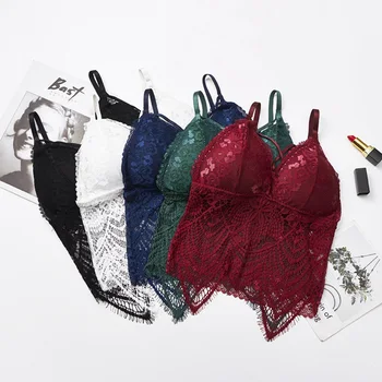 EFINNY Push Up Wireless Lace Women Bra Top Women Plus Size Bralette Underwear Lingerie Full Cup 
EFINNY Push Up Wireless Lace Women Bra Top Women Plus Size Bralette Underwear Lingerie Full Cup